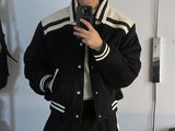 Winter Coloring Stadium Jacket (2color)