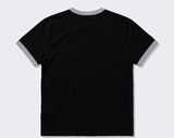 エッセンシャルスタンダード半袖リンガーTシャツ アンダースターブラック