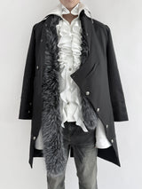 SILENT V COURT RUFFLE SHIRT