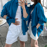 クルー サマー バイオリネン シャツ