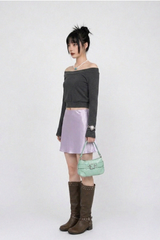 HARNESS STUDDED BUCKLE MID-CALF BOOTS (2COLORS!)