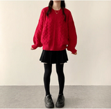 Sewing Dotom Balloon Fit Round Knit