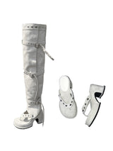 LATENCY open toe boots(3 color) 