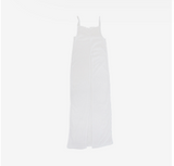 Chatier slit sleeveless dress