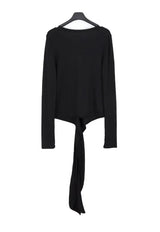 Luen Wrap Henley Neck Long Sleeve