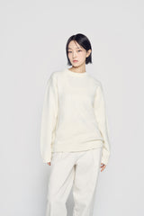 24FW オーバーサイズセットアップニット クリーム