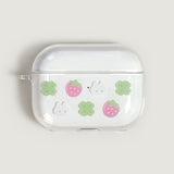 [AirPods] クローバーストロベリーラビットハードケース（オンリーケース）