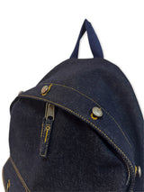 Trucker Jacket Backpack in Blue
