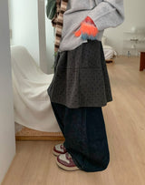 Allbut Mohair Color Knit Hand Gloves