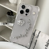 [made]silver rose ver resin case