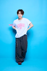 オクトパスフットボールTシャツ（ピンク）
