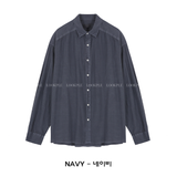  Stable Summer Ice Pigment Linen Shirt