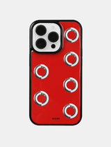 ishiiスタッドケース (red)
