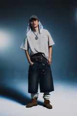 9090 × pH-1 Rhinestone Jorts