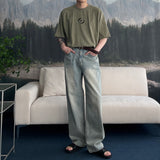 TR2478 ティーンベージュワイドパンツ (XS ~ L)