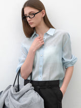 (BL-4314)ESSENTIAL MONA LOGO SHIRT