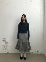 Chihiro Pintuck Midi Skirt (2 Colors)