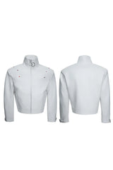 Croc Texture Bionic Leather Jacket