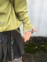 soft tulip pleats skirt