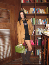 【即日発送】Sunday Tote Bag (eyelet wide)(olive)