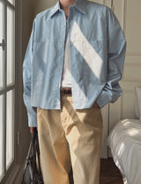 KD Two Pocket Crop Shirt
