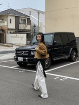 [MADE] Harmo layered knit skirt