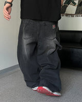 TC Patch Work Banding Denim Pants (3C)
