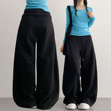 Side Shirring Blossom Folding Banding Pants (5 colors)