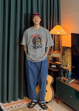 ファストダイヘビーピグメントショートスリーブTシャツ 4カラー