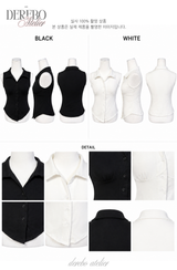 Steady Collar Halter Sleeveless Top