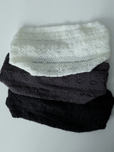 Lace Flower Hair Band_Grey
