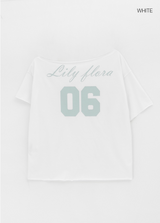 [MADE] フリーピボートネックプリンティド半袖Tシャツ