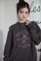 26SS★ ウエストンピグメントスウェットシャツ