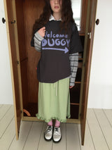 YWD WELCOME T-SHIRTS_CHARCOAL (1color)