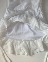 フロスフリルレースドレス (white)