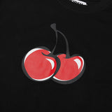 BIG CHERRY T-SHIRT [BLACK]