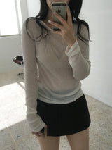 Stripe Skirt Pants