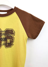 トーンダウンラグラン半袖Tシャツ