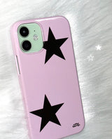 [made] モッズブラックスターフォンケース (glossy hard)
