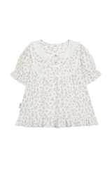 ULLALA PAJAMA Lili Short-sleeve Two-piece  Ivory[24151WTSSN]