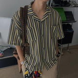 ASCLO ハバナニッティング半袖シャツ (2color)