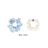 Soft Satin Scrunchie Set_4 color (+Tin case)