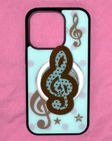 [made] Dot treble clef grip (MagSafe)