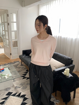 ルーズフィットVネックニット(8color)