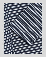 (UNISEX) Multi Stripe Hood Long Sleeve
