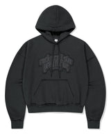 RAW CUT PRAY CROP HOODIE