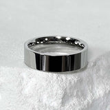 SS-6mm ナンロゴシンプルリング_シルバー