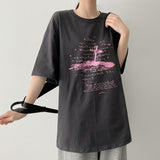 ラスヴィンテージプリントショートスリーブTシャツ