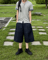 Moment Check Roll-Up Short Sleeve Cardigan