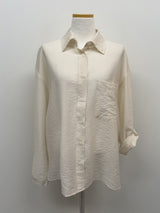 Roll-up Tencel Loose Fit Shirt